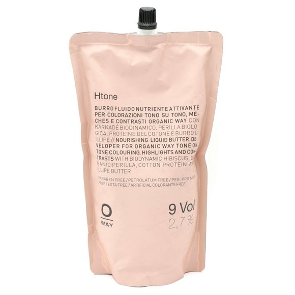 O Way Hair Oway Simply Organic Htone 9 Volume Liquid Butter Cream